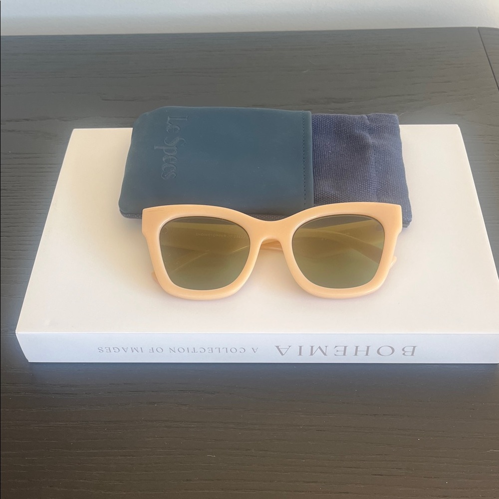 Le Specs Apricot Sunglasses